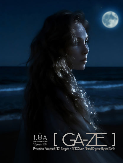 Rossi & Wing LUA Gaze Headphone Upgrade Cable | 4.4 mm (balanced) & CM 0.78 (2-PIN)