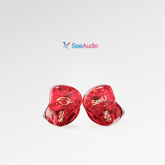 See Audio SeeU In-Ear Headphones | 1DD + 4BA Hybrid Drivers 0.78mm 4.4mm