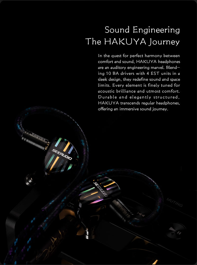 See Audio HAKUYA In-Ear Headphones In-Ear Wired Headphones See Audio Audio Headphones In-Ear Monitors(IEMs) Wired