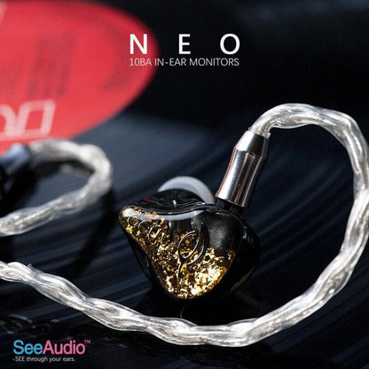 See Audio Neo In-Ear Headphones In-Ear Wired Headphones See Audio 0.78mm/2PIN Audio Headphones In-Ear Monitors(IEMs)