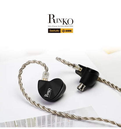 See Audio Rinko In-Ear Headphones In-Ear Wired Headphones See Audio Audio Headphones In-Ear Monitors(IEMs) Wired