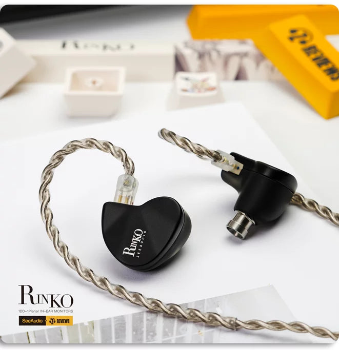 See Audio Rinko In-Ear Headphones In-Ear Wired Headphones See Audio Audio Headphones In-Ear Monitors(IEMs) Wired