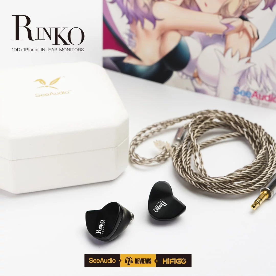 See Audio Rinko In-Ear Headphones In-Ear Wired Headphones See Audio Audio Headphones In-Ear Monitors(IEMs) Wired