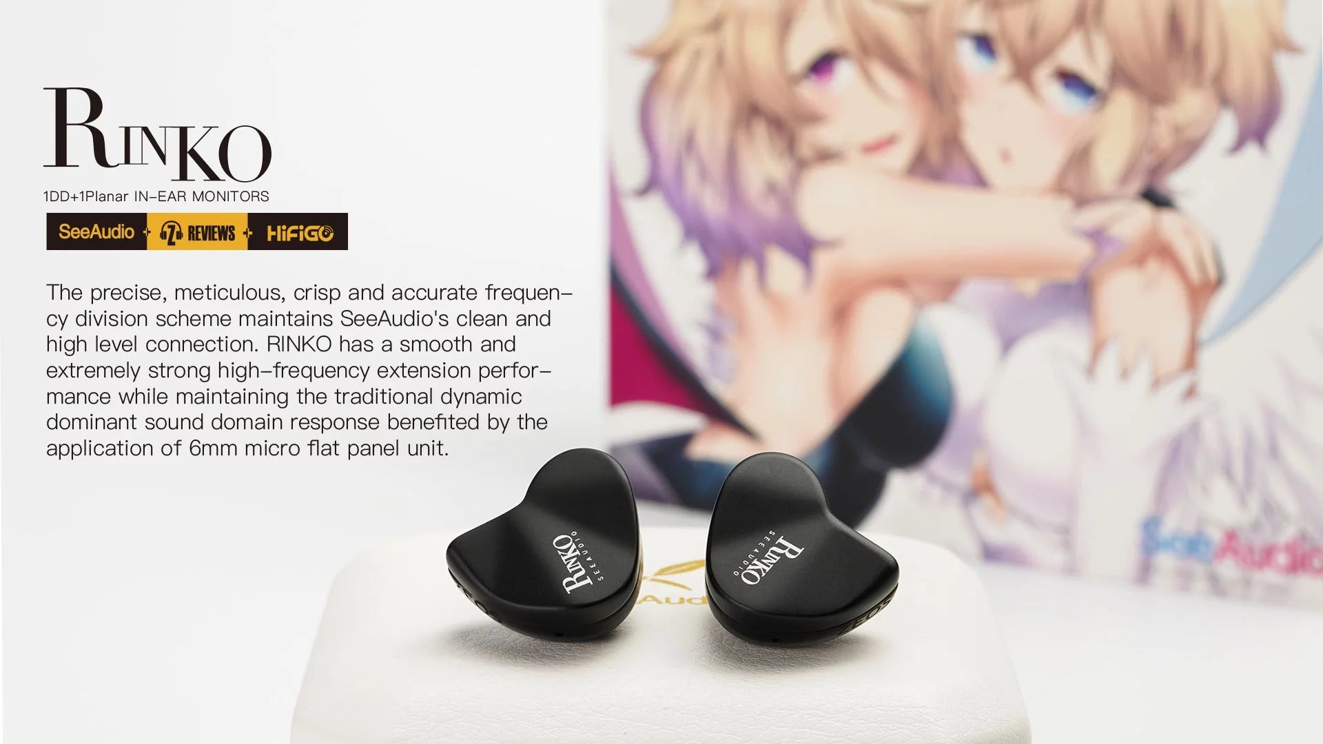 See Audio Rinko In-Ear Headphones In-Ear Wired Headphones See Audio Audio Headphones In-Ear Monitors(IEMs) Wired