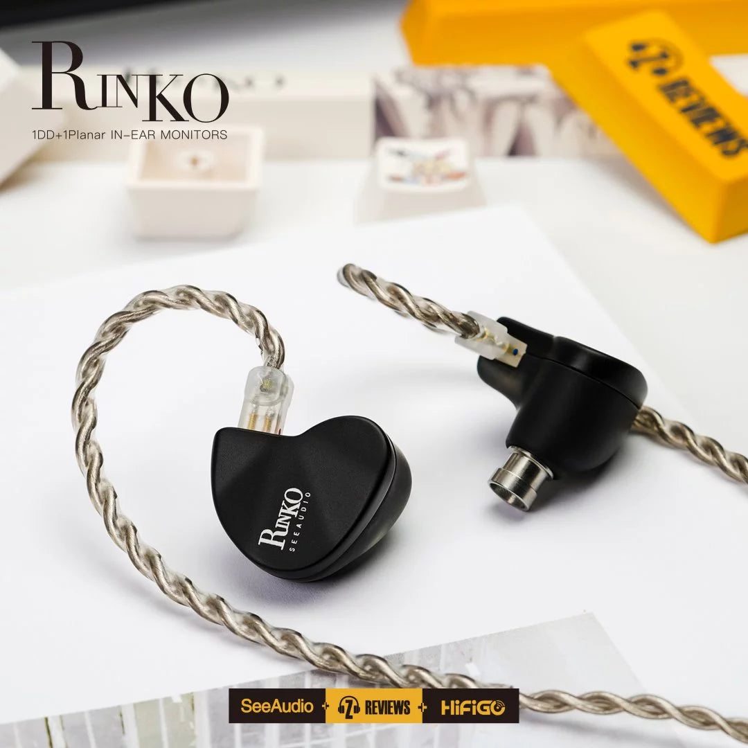 See Audio Rinko In-Ear Headphones In-Ear Wired Headphones See Audio Audio Headphones In-Ear Monitors(IEMs) Wired