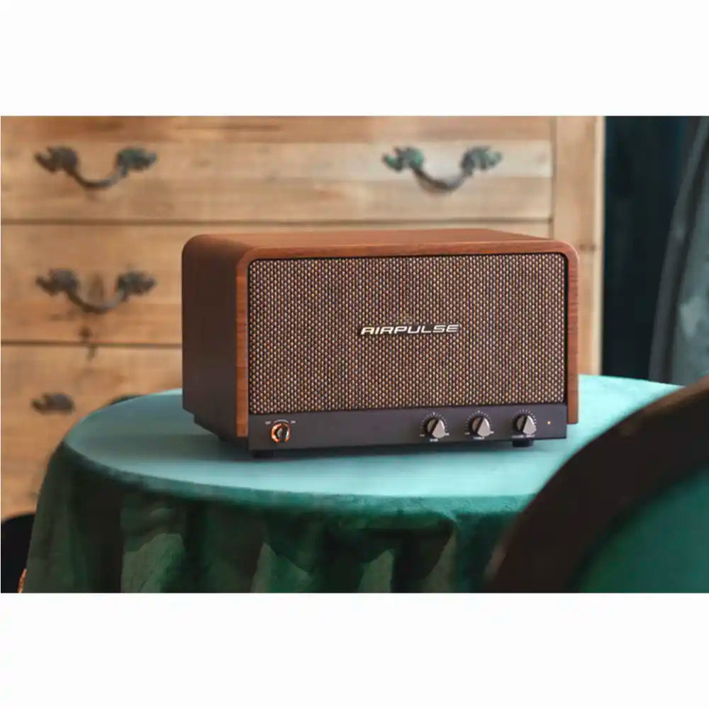 Airpulse A200 Powered Bookshelf Speakers | Hi-Res | Bluetooth Airpulse A200 Powered Bookshelf Speakers | Hi-Res | Bluetooth