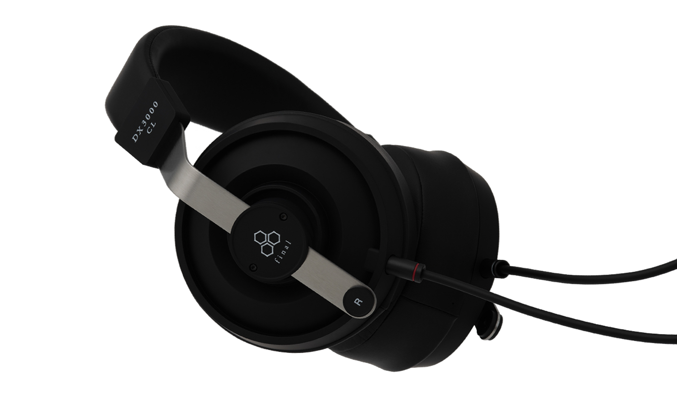 Final DX3000 CL Over-Ear Headphones | Closed-Back | Washi Carbon Diaphragm