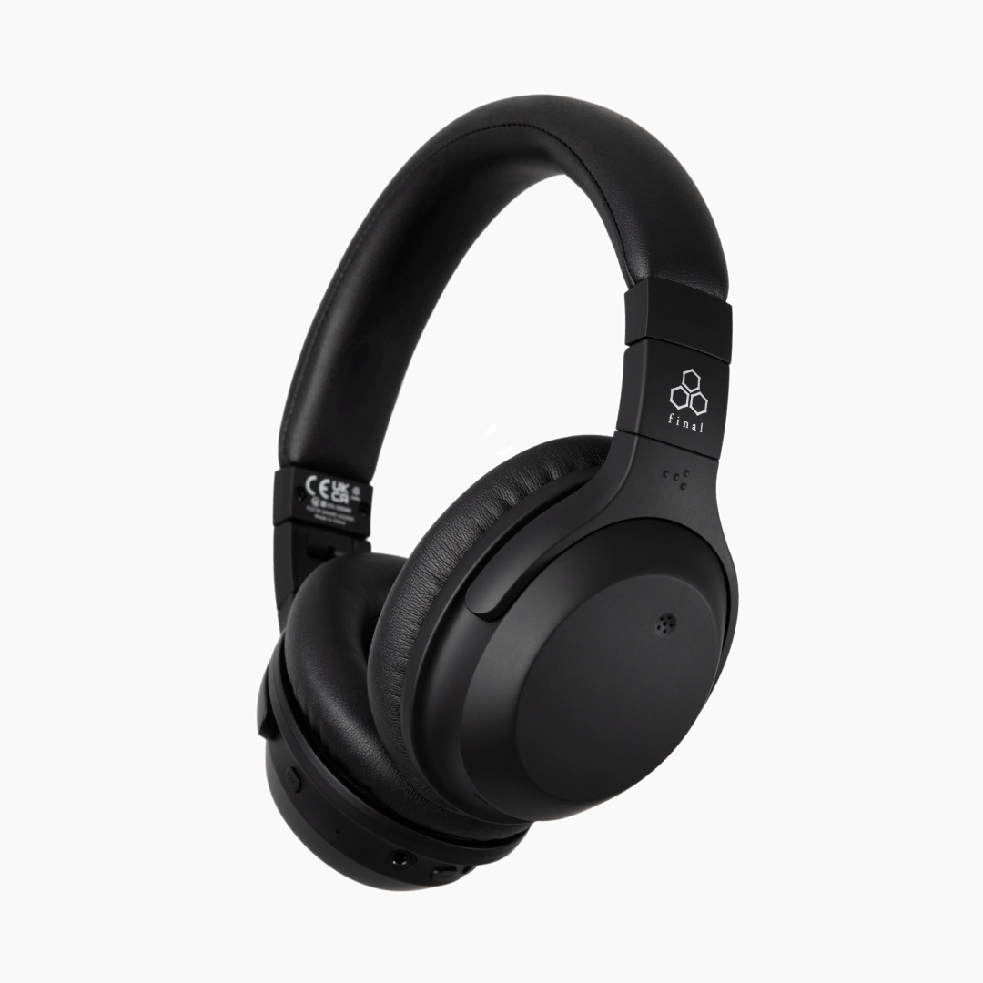 Final UX2000 Bluetooth Wireless Over Ear Headphones Over-Ear Wireless Headphones Final Audio Bluetooth Headband Headphones