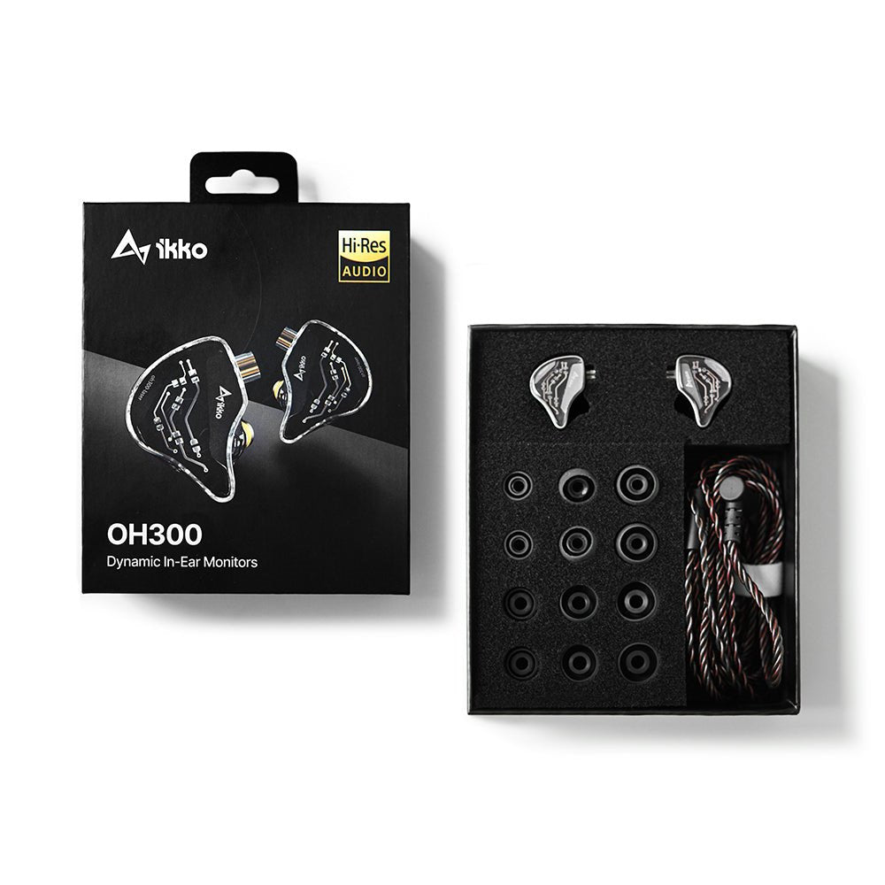 IKKO OH300 Photochromic Color-Changing In-Ear Headphones In-Ear Wired Headphones IKKO Audio Headphones In-Ear Monitors(IEMs) Wired