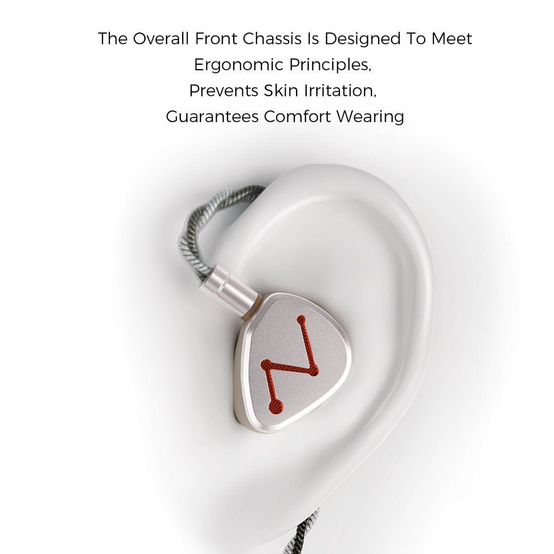 LetShuoer DZ4 In-Ear Headphones In-Ear Wired Headphones LetShuoer Audio Headphones In-Ear Monitors(IEMs) Wired