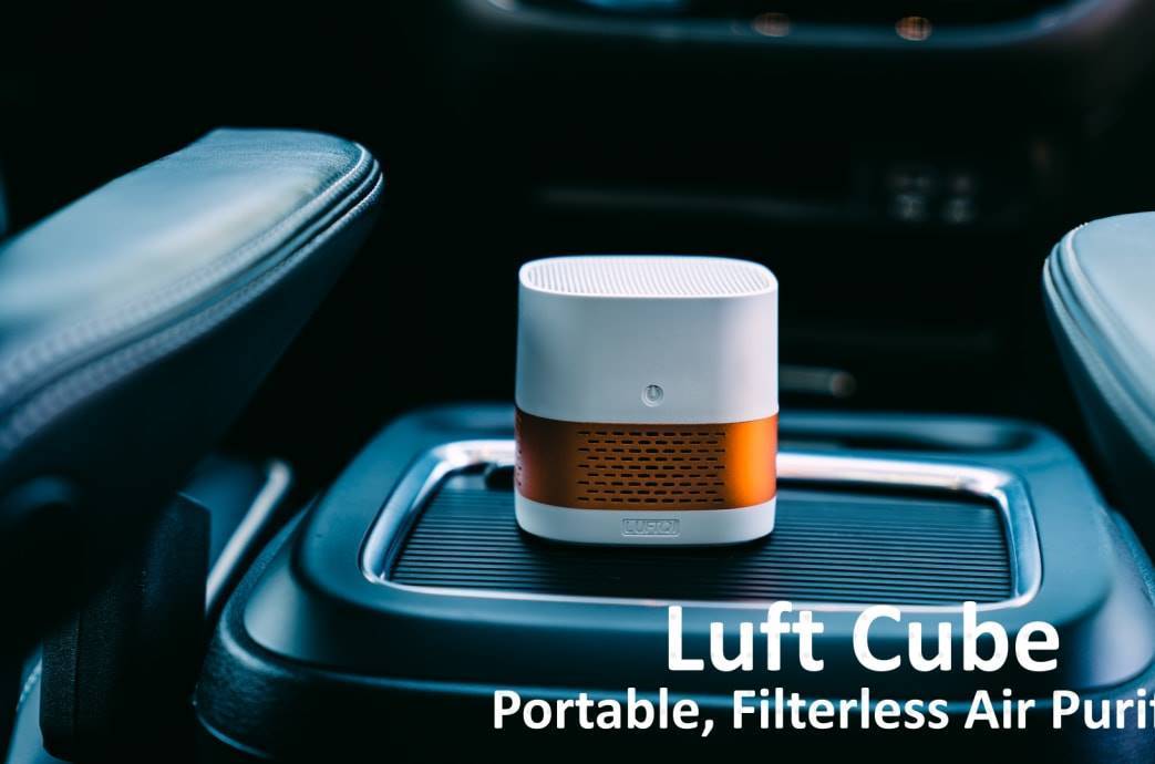 LUFT Cube USB Photocatalytic Air Purifier | Nanotech | Portable | Filterless