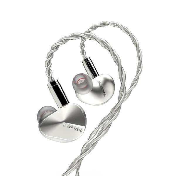 BGVP NS10 In-Ear Headphones In-Ear Wired Headphones BGVP Audio Headphones In-Ear Monitors(IEMs) MMCX Wired