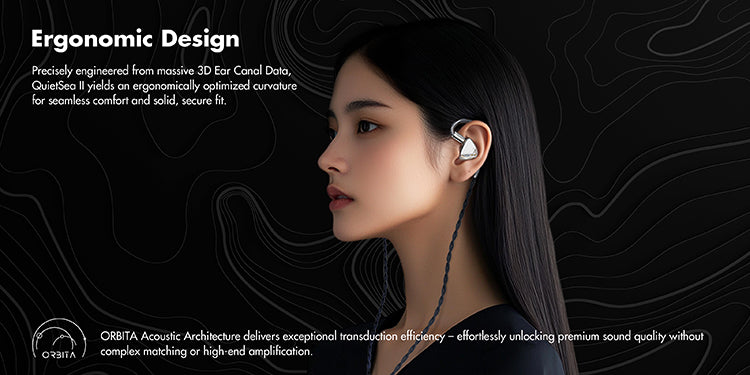 Rose Technics Quiet Sea II In-Ear Headphones | 3.5mm & 4.4mm