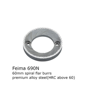 Feima 690N/601N Grinder Burrs