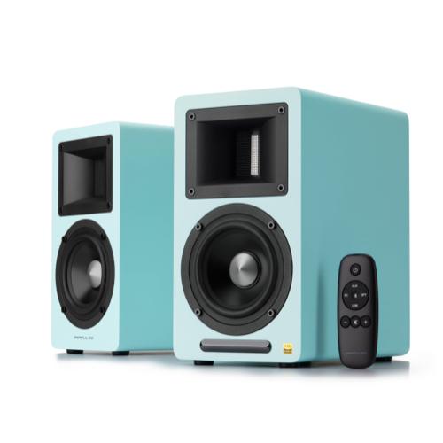 Airpulse A80 Powered Bookshelf Speakers | Hi-Res | Bluetooth 