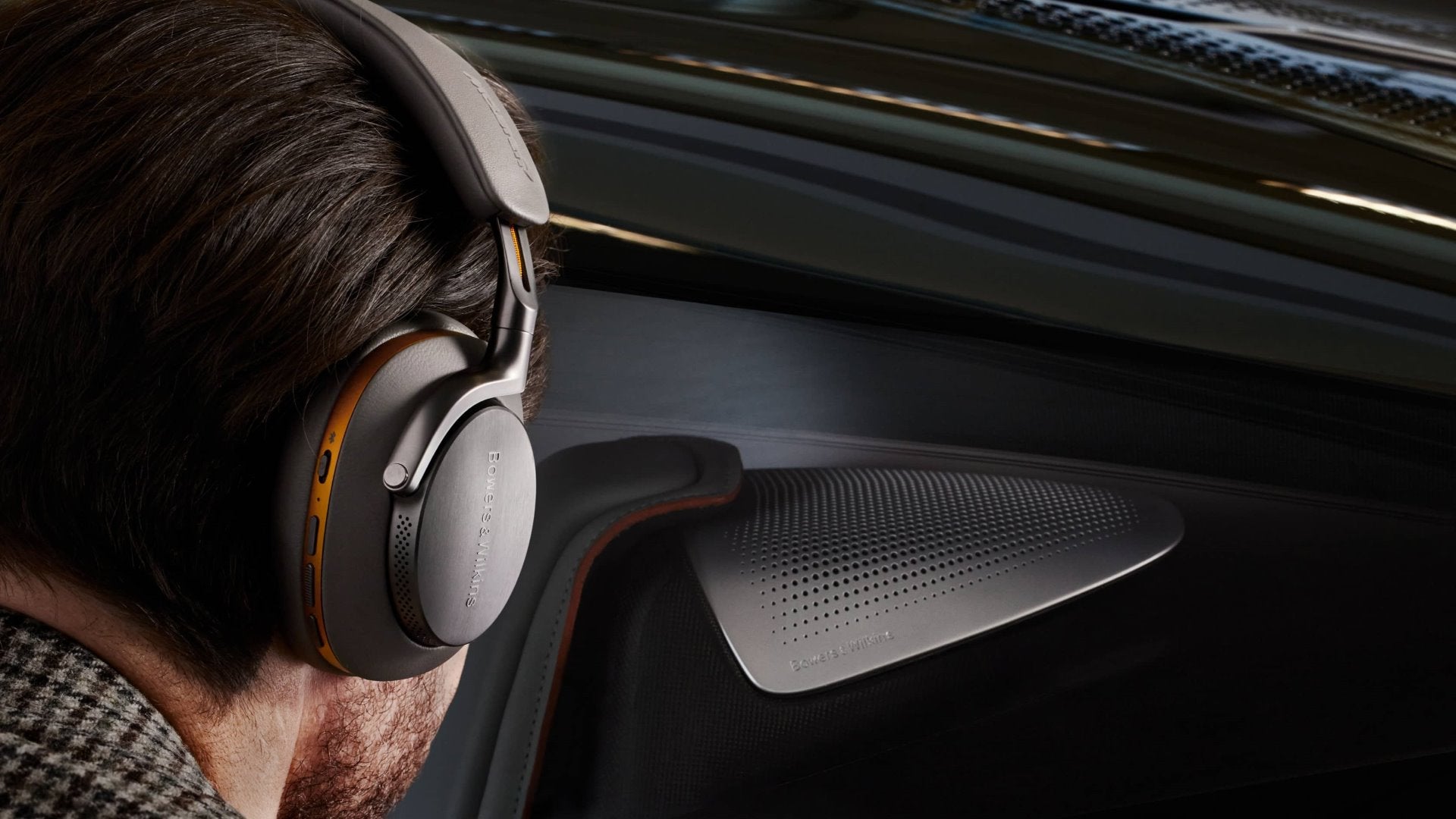 Bowers & Wilkins PX8 McLaren Edition ANC Wireless Over-Ear Headphones Over-Ear Wireless Headphones B&W Audio Bluetooth Headband Headphones