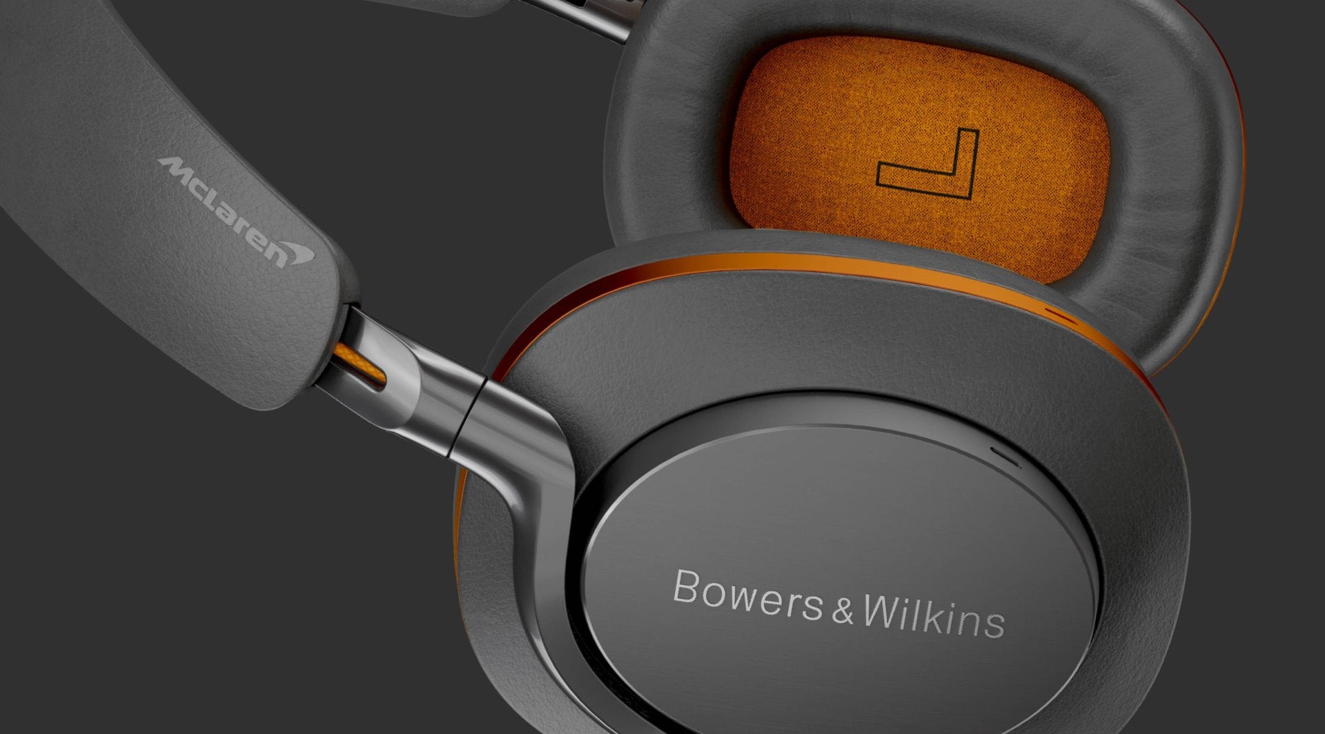 Bowers & Wilkins PX8 McLaren Edition ANC Wireless Over-Ear Headphones Over-Ear Wireless Headphones B&W Audio Bluetooth Headband Headphones