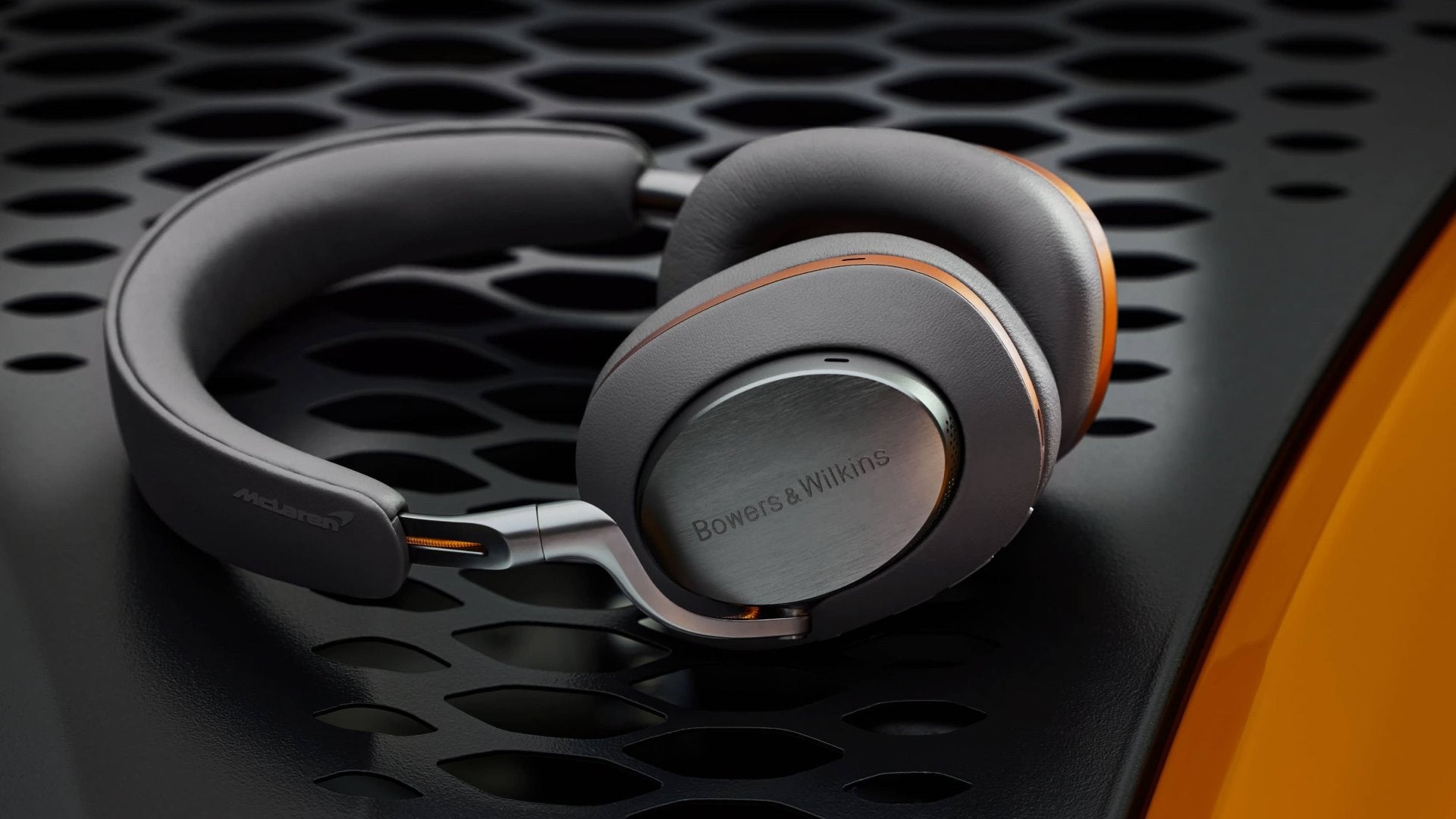 Bowers & Wilkins PX8 McLaren Edition ANC Wireless Over-Ear Headphones Over-Ear Wireless Headphones B&W Audio Bluetooth Headband Headphones