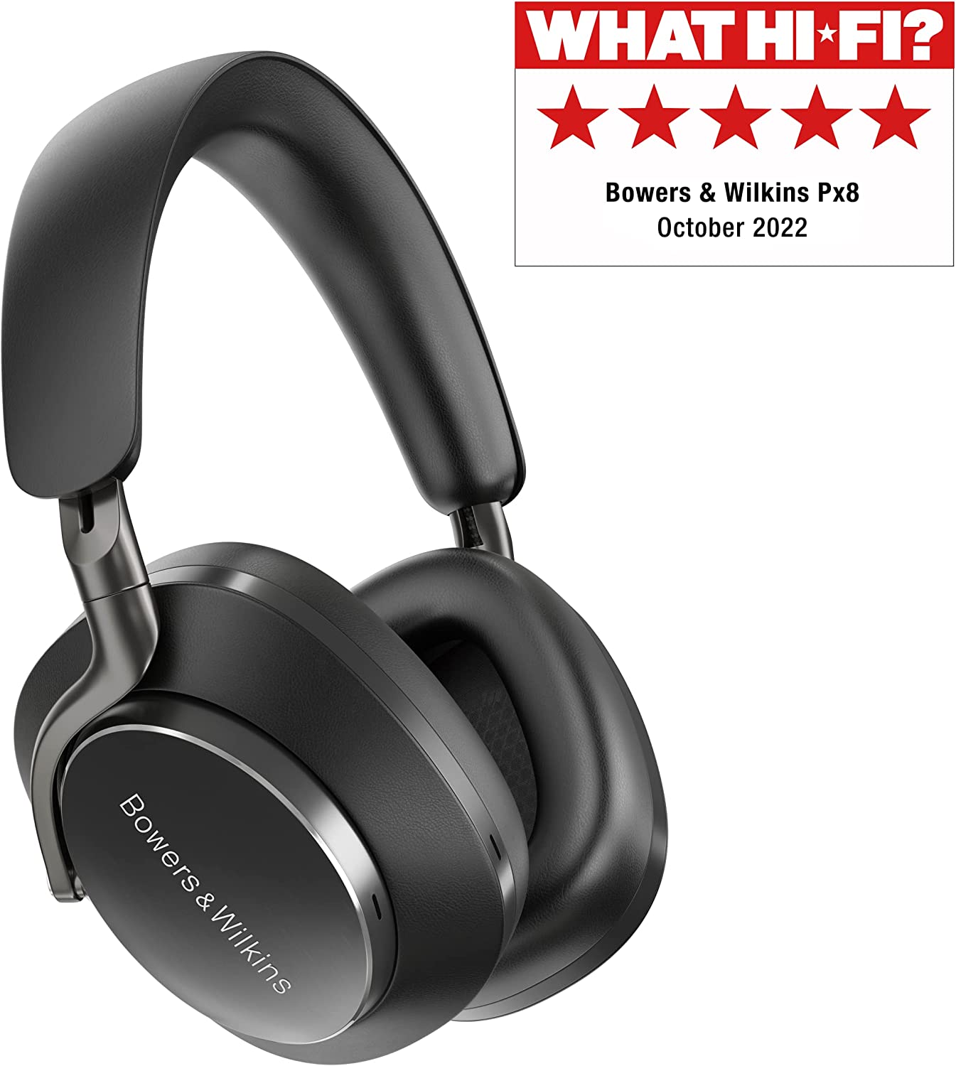 Bowers & Wilkins PX8 ANC Wireless Over-Ear Headphones Over-Ear Wireless Headphones B&W Audio Bluetooth Headband Headphones