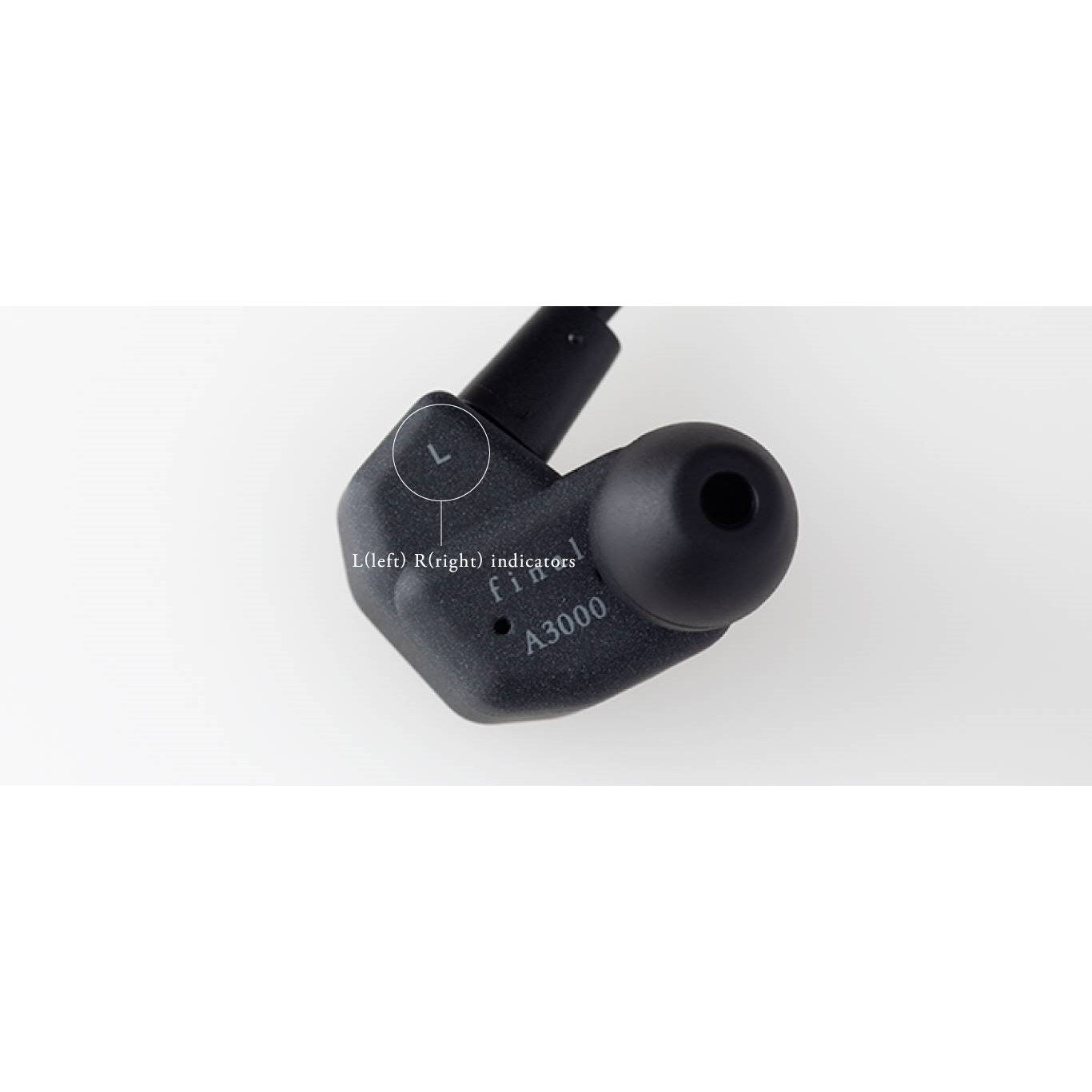 Final Audio A3000 Dynamic Driver Wired Earphones, In-Ear Monitors