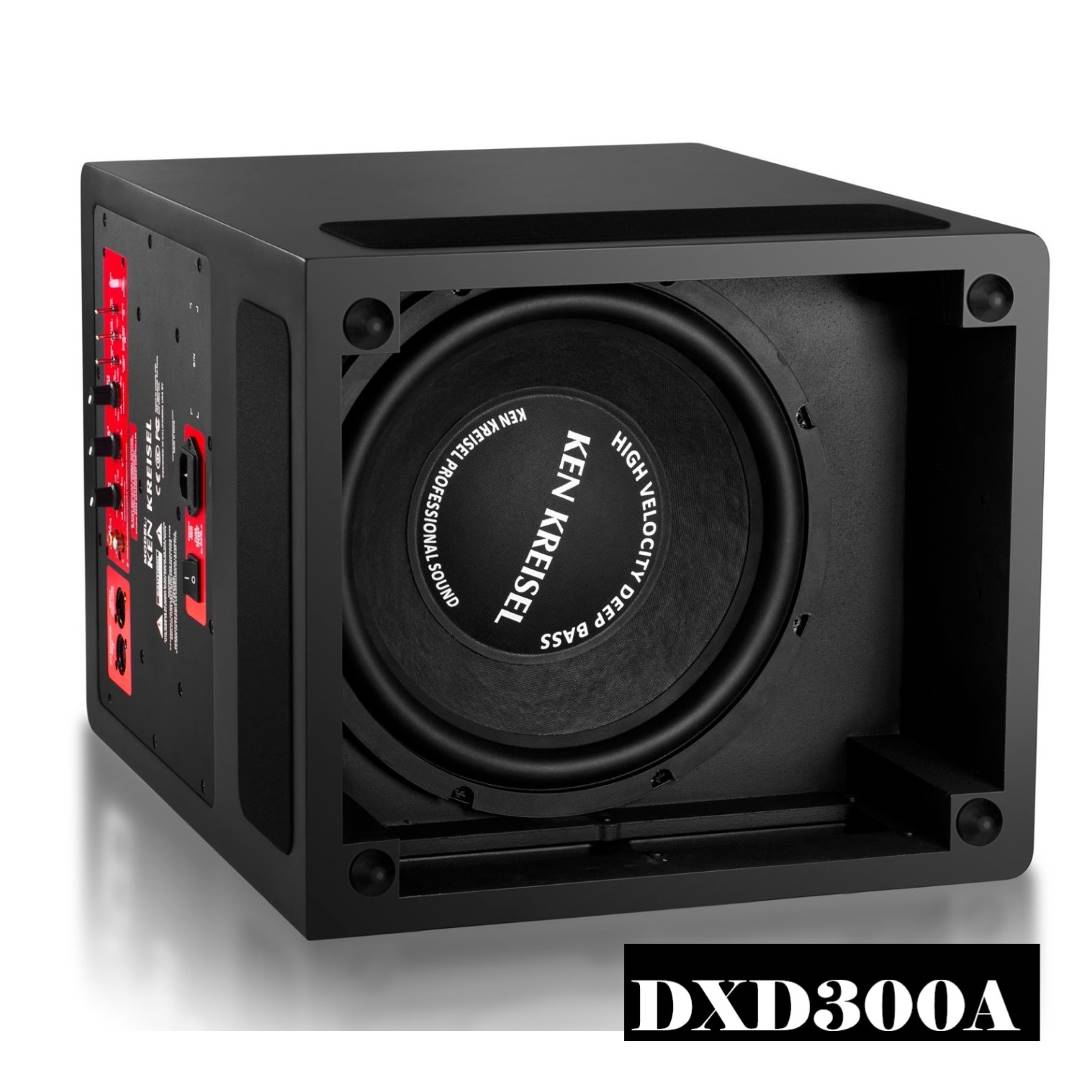 Ken Kreisel DXD300A (B) Active Subwoofer Subwoofers Ken Kreisel Active Audio Home Theater Speakers Subwoofer