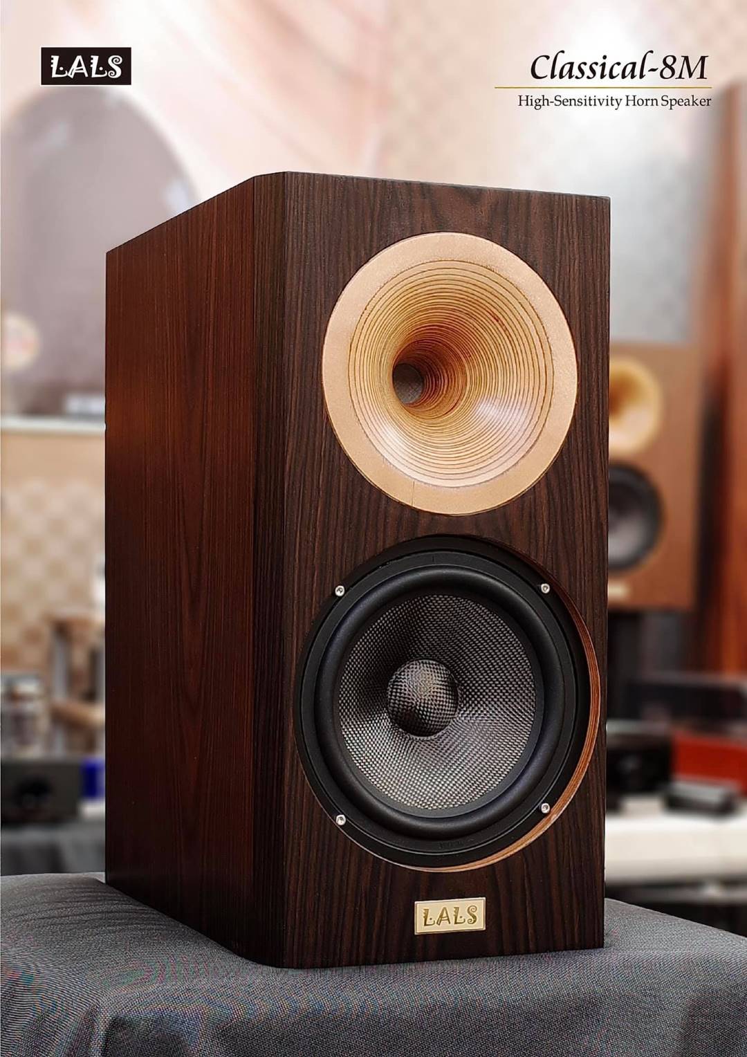 LALS Classical 8M Bookshelf Speakers (Pair) Passive Speakers LALS Audio Passive Speakers