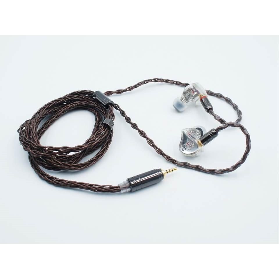 BGVP DM8 In-Ear Headphones In-Ear Wired Headphones BGVP Audio Headphones In-Ear Monitors(IEMs) MMCX Wired