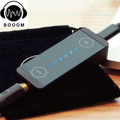 Booom BMD01 Class A Headphone Amp | Portable USB DAC | Preamp DACs Booom Audio Digital to Analog Converters(DACs) Headphone Amplifiers Portable Pre Amplifiers