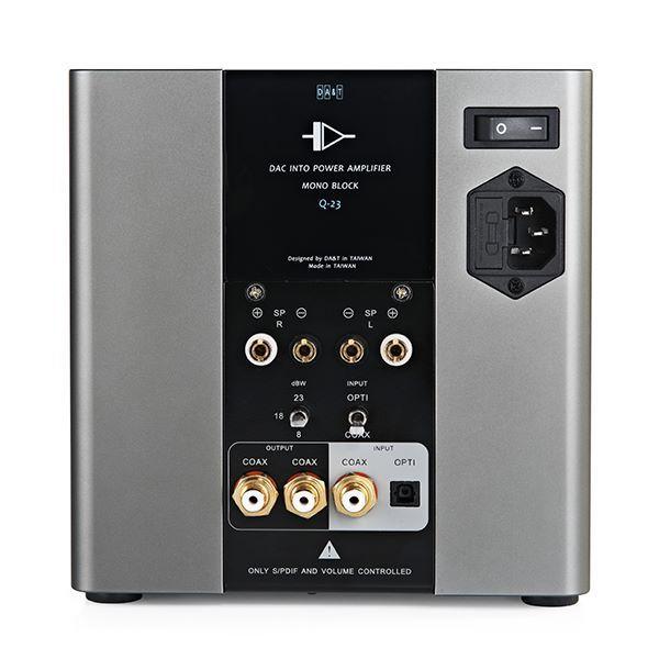 DA&T Q23 Mono Block Power Amplifiers with Built-in DAC (Pair ...