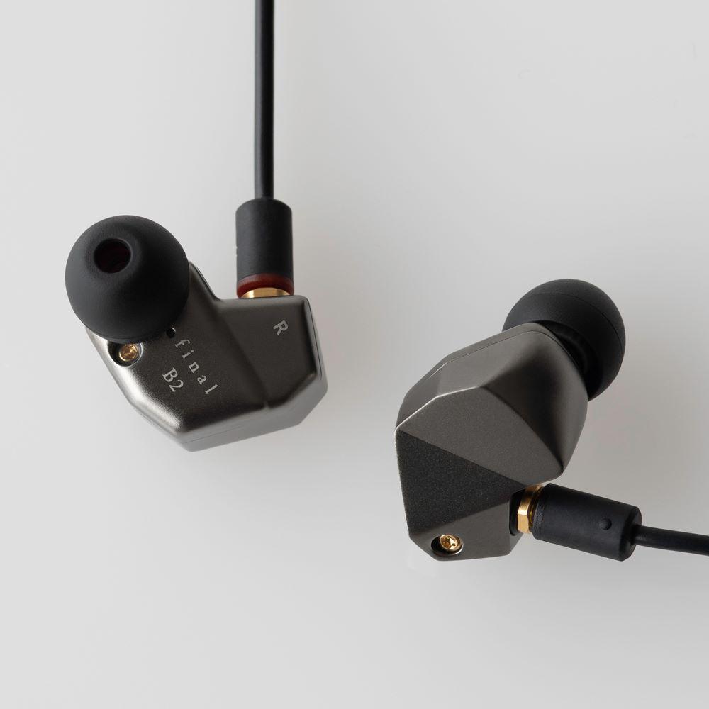 Final B2 In-Ear Headphones In-Ear Wired Headphones Final Audio Headphones In-Ear Monitors(IEMs) MMCX Wired